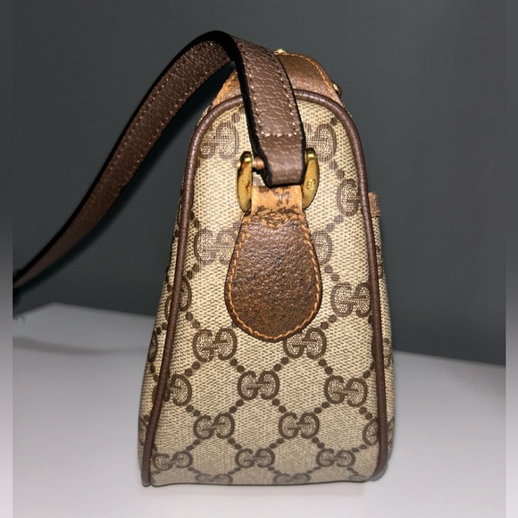 Gucci GG Canvas Web Sherry Line Shoulder Bag 89.02.032 - Picture 11 of 15